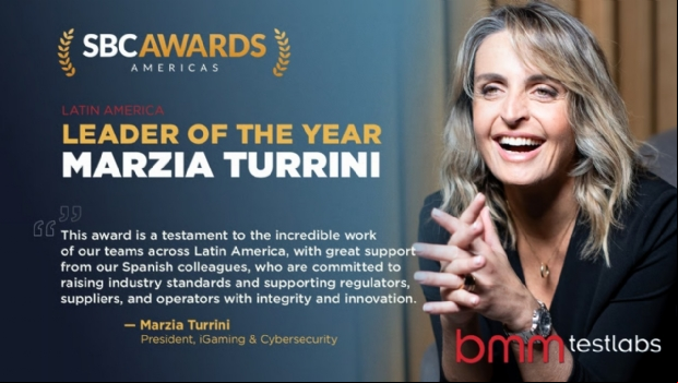 Marzia Turrini da BMM Testlabs é reconhecida como "Líder do Ano (LatAm)"