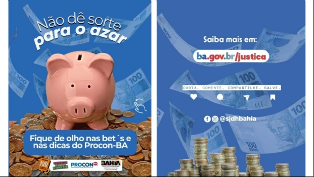 Procon-BA alerta sobre apostas esportivas e recomenda busca por empresas autorizadas